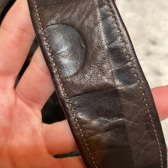 NWOT gorgeous Dark brown leather handbag - Picture 16 of 16